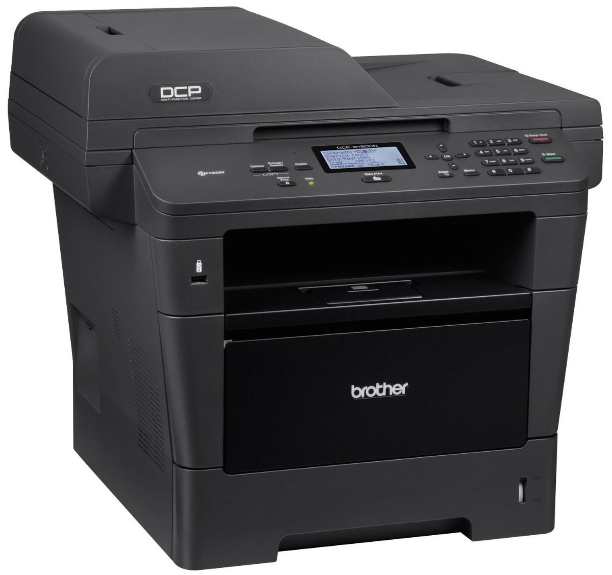 Multifuncional Brother DCP8150DN, Láser Monocromático, 40 ppm