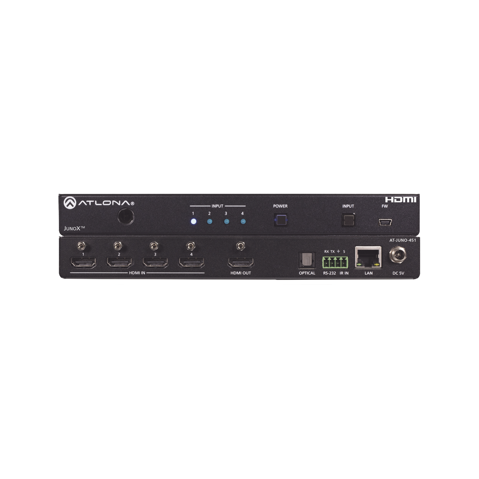 Commutateur VS-42H2 matrice 4x8 4K HDR HDCP 2.2