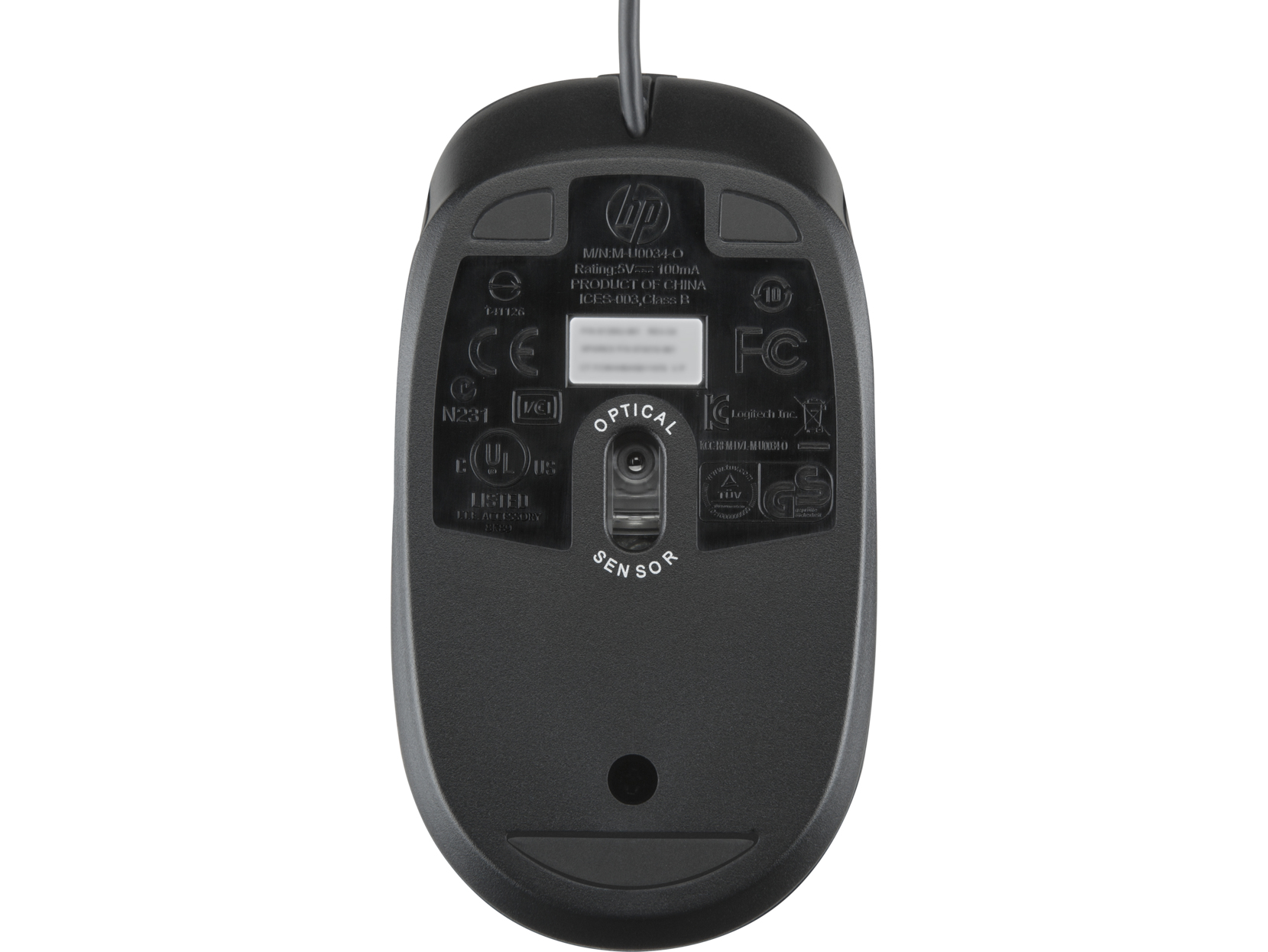 HP MOUSE USB . QY777AA