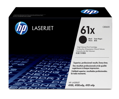 HP LJ 4100/MFP, 4101MFP PRINT CARTRIDGE C8061X C8061X
