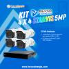 KIT MERIVA 4 x 4 STARVIS 5MP 1x MSDV-5104 + 4x MSC-5304S