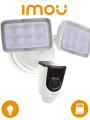 IMOU Floodlight- Camara IP WiFi de 2 Megapixeles con Reflectores Incorporados/ Lente de 2.8 mm/ 114 