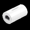 Acoplador y Protector (Extensor de Cable Ethernet RJ45) | 1000Mbps | Compatibilidad con Cat7/Cat6/ C