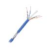 Cable Cat6+ CALIBRE 23 ALTO RENDIMIENTO - ETL, UL, color azul, 100 metros, super flexible, para apli