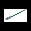 Cable de Parcheo UTP Cat6A, CM/LSZH, Diámetro Reducido (28AWG), Color Verde, 20ft UTP28X20GR