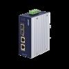 Convertidor de Medios Industrial de 2 Puertos SFP 100/1000X a 2 Puertos RJ45 10/100/1000T 802.3bt Po