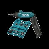 Atornillador Reversible (Broquero 1/4) de 220 RPM con Cargador USB (Incluye 81 Puntas). DF-001-DW