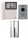 COMMAX CDV43K2DRC40KPAQ - Paquete con monitor de 4.3 pulgadas / Frente de calle aluminio y auricular extra con apertura de puerta / INTER COMUNICACION CDV-43K2+DRC40K + DP4-VHP