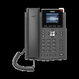 Teléfono IP empresarial para 4 líneas SIP con pantalla LCD de 2.8 pulgadas a color, Opus y conferencia de 3 vías, PoE. X3SP-V2