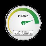 Capacidad inicial 10,000 Mbps (10Gbps) para EH-8010 EH-ICAP8010-10000