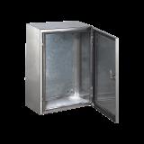 Gabinete de Acero Inoxidable IP66 Uso en Intemperie (800 x 1000 x 300 mm) con Placa Interna Galvanizada. PST-8010030-INOX-B