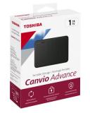 Disco Duro Externo  TOSHIBA HDTCA10XK3AA - 1 TB, USB 3.0, Negro