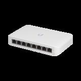 Switch UniFi Lite Administrable PoE de 8 Puertos 10/100/1000 Mbps (4 puertos 802.3af/at), 52 W USW-LITE-8-POE