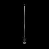 Antena móvil VHF / UHF, ajustable en campo, rango de frecuencia 136-940 MHz, Color Negro 1115BS
