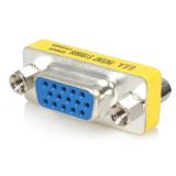 StarTech.com Cambiador Delgado de Género VGA HD15 Hembra a Hembra
