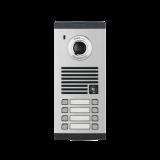Frente de calle para 8 Apartamentos, compatible con monitores de 4 hilos, expandible a 20 o 32 deptos. KVL-C308I