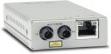 Convertidor de medios fast ethernet a fibra óptica, conector ST, multimodo (MMF), distancia hasta 2 km AT-MMC200/ST-960