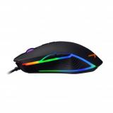 Mouse Gamer Xzeal XZ920 - 12400 DPI, Negro/Multicolor