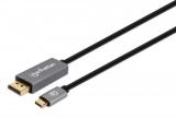 CABLE USB-C A DISPLAYPORT 2.0M 8K60HZ 354844