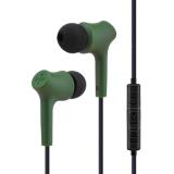 Auricular Braided con Micrófono Jack 3.5. AT-ACC-AU-048. Marca Hune - Modelo Haya, Color Bosque