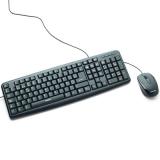 Kit de teclado y mouse VERBATIM - Estándar, Negro