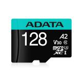 Micro Secure Digital ADATA microSDXC/SDHC UHS-I U3 V30 128GB Clase 10 (A2) - Velocidad de lectura / escritura 100/85 (MB/s)