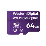 Memoria Micro SD WD Purple - 64GB, Clase 10, Clase de velocidad UHS 1 (U1)  WDD064G1P0C