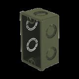 Caja Chalupa de 1/2\"  para Instalaciones de PVC Conduit Pesado. ATUP12CH