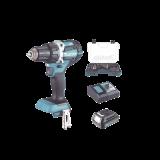 ROTOMART. ATORN. 1/2INV.V.R. 0-500 0-1900 RPM M/BL LI-ION 1 BAT. 1.5 A.H Y CARG C/LUZ FRENO EST.A CCS 75 PZAS 18V DHP485SYX6