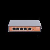 Extensor PoE / Entrada hasta 90 W / 4 puertos Gigabit PoE salida 802.3 af/at / Extensor PoE hasta 250 m / No administrable WIPE51G