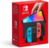 Nintendo Switch Modelo OLED Color Joycons Neon Red   Neon Blue. Version Internacional - 