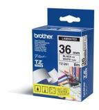 TZE261 Cinta Brother TZE261 TZE261G negro sobre blanco laminada para PT300 PT310B PT330 PT530 36mmX8m
