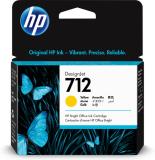 3ED69A Tinta HP LF 712 3ED69A amarillo Designjet T210 / T230 29 ml