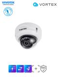 VIVOTEK FD839-EHTV - Camara IP VORTEX Essencial Series Domo Exterior 5 Megapixeles, Lente Varifocal 2.8 - 10mm, Microfono Integrado, IR 30 mts, WDR Pro, IP66, IK10, NDAA, Almacenamiento Interno 256GB FD839-EHTV