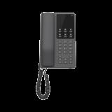 Teléfono IP Hotelero, 2 líneas SIP con 2 cuentas, codec Opus, IPV4/IPV6, color negro, con gestión en la nube GDMS GHP621