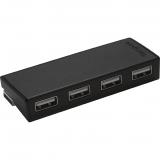 HUB 4 PUERTOS USB 2.0 PC,MAC,WI 8,7,VISTA,XP,MAC OSXV10.8, V10.7 ACH114US