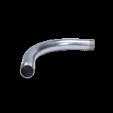 Codo de 90° de 2 1/2\" (63mm) pared gruesa con rosca galvanizado etiqueta amarilla JU-PG-212-COD