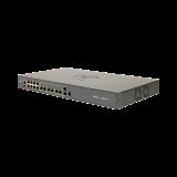 Switch PoE cnMatrix EX2016M-P de 16 puertos (8x 802.3af/at Gigabit, 6x 802.3bt 2.5 Gigabit, 2x SFP+), Capa 3, 240 W, gestión en la nube MXEX2016MXPA00