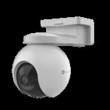 Camara de Batería Recargable  / 4G Multicarrier /  Compatible con Panel Solar CS-CMT-SOLARPANEL-E conector Tipo C / Seguimiento Inteligente / Visión Nocturna a Color / Detección humana  / Exterior Con Potección CS-EB8-4G