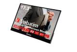 49593 Monitor Verbatim 17.3 Pulg Touch Full HD 1080p carcasa Metalica