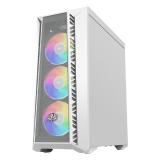 Gabinete COOLER MASTER  MB520-WGNN-S00 MasterBox 520 ARGB con Ventana - Midi-Tower, ATX/EATX/Micro ATX/Mini-ITX, USB 3.2, sin Fuente