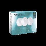 Kit 3 Routers Inalámbricos MESH Interior para Hogar / Doble Banda Wi-Fi 5 AC1300 Mbps / 2 Puerto Gigabit WAN/LAN / 4 Antenas Internas / Administración Mediante la App Deco (iOS, Android) / Protección HomeCare DECOM5-3PACK