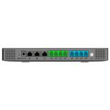 Conmutador IP para hasta 1000 usuarios y 150 llamadas simultaneas - 4 FXS, 4FXO, Solo audio, WAVE, GDMS