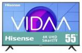 Televisor Hisense A6NV 55 4K Smart VIDAA U7 WiFi/HDMI/USB 3840 2160 RGB 55A6NV