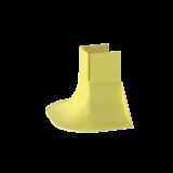 Accesorio Para Control de Radio de Curvatura, Para Bajadas de Cable con Canaletas FiberRunner 2x2, Color Amarillo FTR2X2LYL
