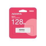 Memoria USB de 128GB UR310 3.2 Gen 1 (retro compatible 3.0 y 2.0) - diseño material reciclado sin tapa. BLANCO. UC310-128G-RWH
