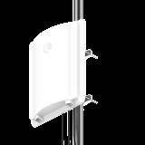 Estación Base ePMP 4500 con Antena Integrada con 17 dBi y 90º de apertura / MU-MIMO/OFDMA 8x8 con Capacidad de Hasta 4 Gbps Agregados / 4910–6135 MHz (Wi-Fi 6) / Sincronización GPS / Hasta 120 Suscriptores / Protección IP67 C050940A121A