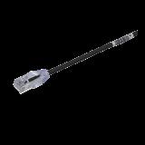 Cable de Parcheo TX6, UTP Cat6, Diámetro Reducido (28AWG), Color Negro, 0.5 m UTP28SP0.5MBL