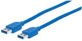 CABLE USB V3.2 A-A 1.8M AZUL   CABL 5 GBPS 354295