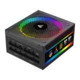 FUENTE DE PODER  GAME FACTOR PSG1050 FULL MODULAR - RGB, 1050WATTS PLATINUM + 80 GOLD, PCIe 5.0, CONECTOR 12VHPW DE 600W